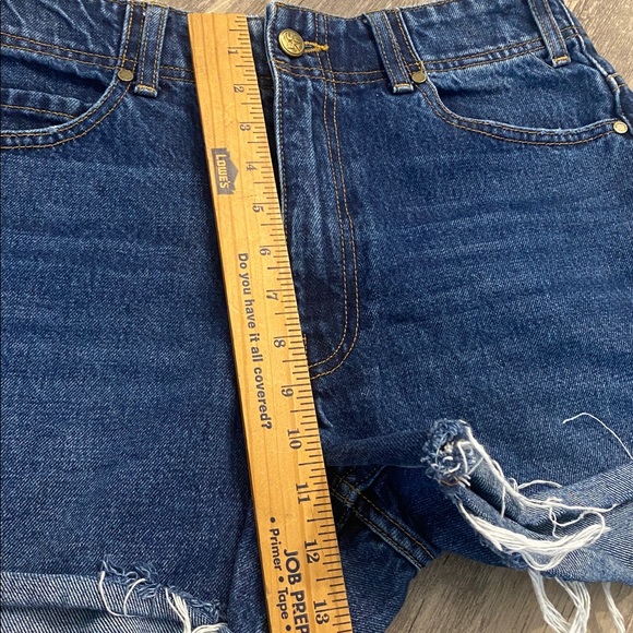 Ulla Johnson Elodie Jean Denim Shorts Blue Size 28 - Picture 3 of 9